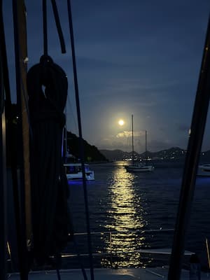 Night Sky in the Virgin Islands